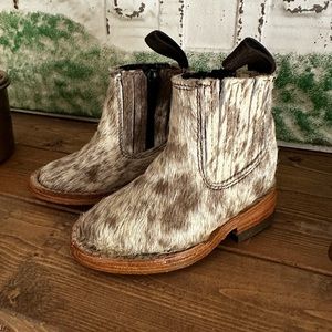 Genuine Cowhide Baby Boots